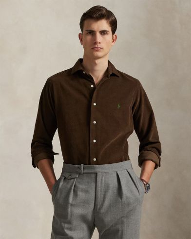 Ανδρικό Κοτλέ Πουκάμισο Polo Ralph Lauren - Cuestbbppcs-Sport Shirt