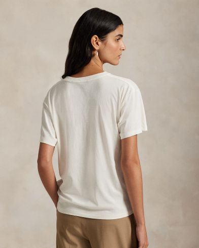 Γυναικεία Κοντομάνικη Μπλούζα Polo Ralph Lauren - Knit