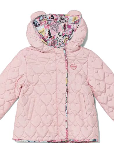 Παιδικό Μπουφάν Guess - Padded Hooded Ls W/Zip