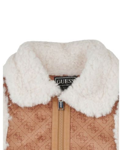 Παιδικό Μπουφάν Guess - Faux Suede Sl Vest