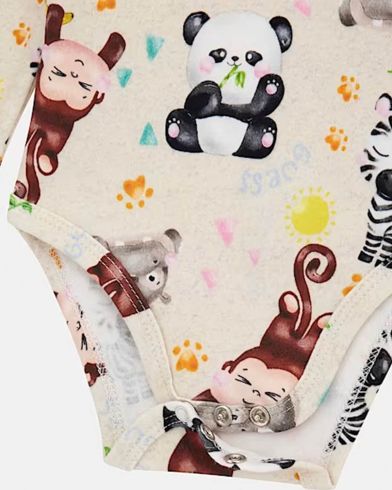 Βρεφικό Set Guess - Set Bib+Socks+Bodies+Pants