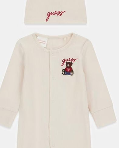 Βρεφικό Set Guess - Set Hat + Overall