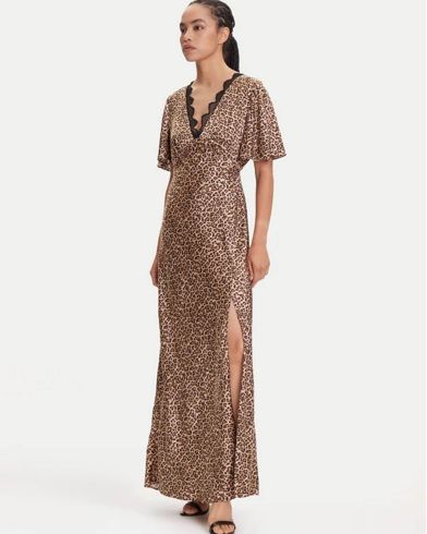 Γυναικείο Maxi Φόρεμα Guess - Ss Martine Split