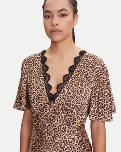 Γυναικείο Maxi Φόρεμα Guess - Ss Martine Split