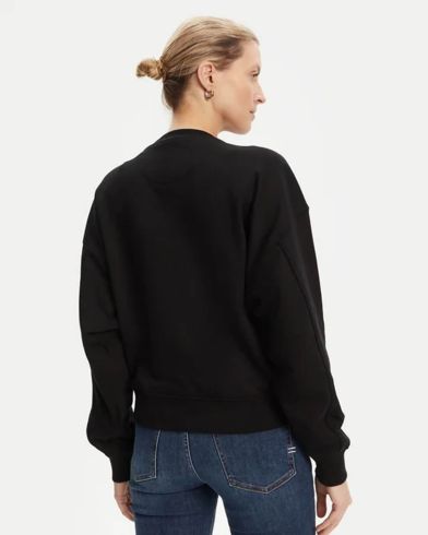 Γυναικεια Μακρυμάνικη Μπλούζα Φούτερ Guess - Cn 4G Logo Hotfix