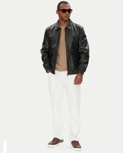 Ανδρικό Μπουφάν  Guess - Monogram Aviator