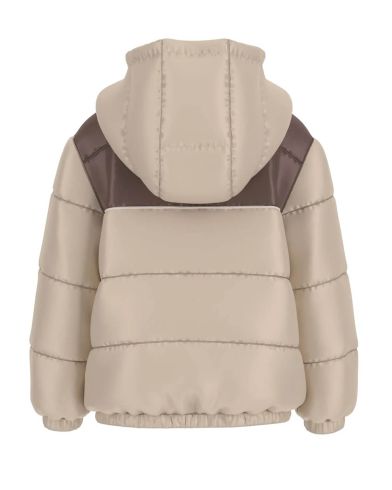 Παιδικό Puffer Jacket Guess - Padded Hooded Ls W/Zip