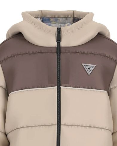 Παιδικό Puffer Jacket Guess - Padded Hooded Ls W/Zip