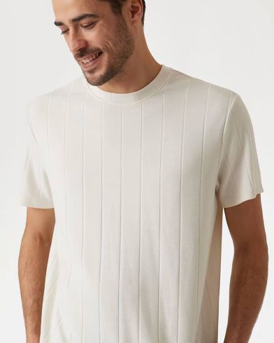 Ανδρική Κοντομάνικη Μπλούζα Guess - Ss Axel Rib