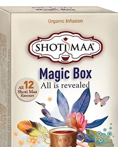 Βιολογικό Τσάι Shoti Maa - Magic Box Αll 12 Organic Tea Flavours 24.2 g