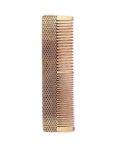 Mani - Natural wooden comb Flower of Life