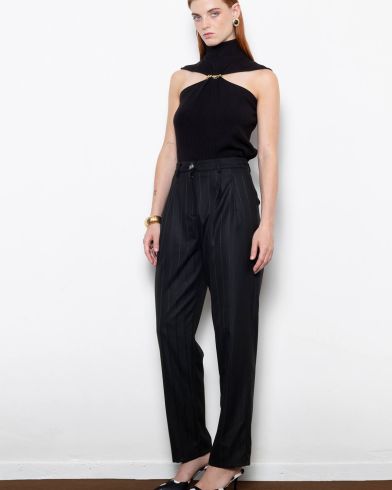 Γυναικείο Halter Top Mallory The label - Whiskey moon Off Shoulder Turtleneck With Mallory Pin