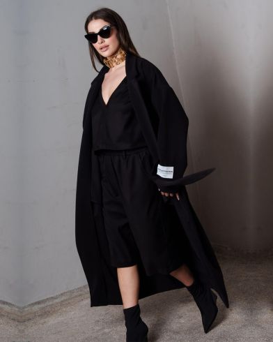 Γυναικείο Παλτό Collectiva Noir - Sandy