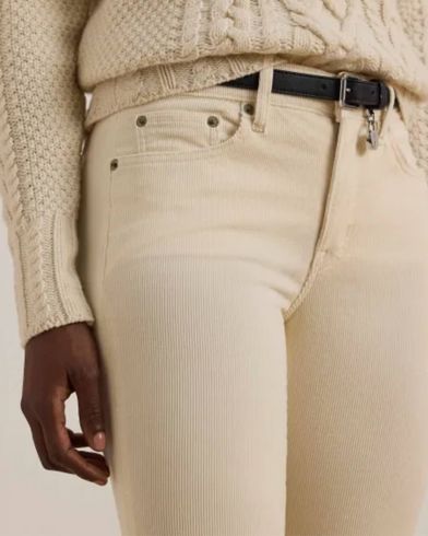 Ralph Lauren - Midrise Strt-Full Length-5 Pocket  