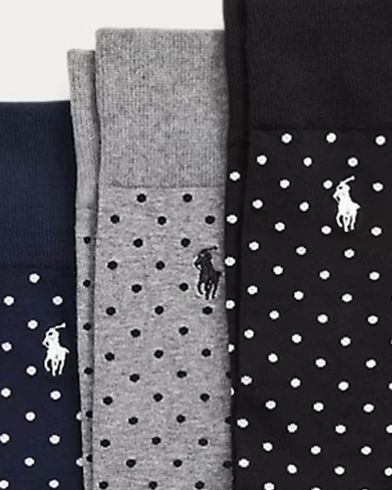 Ανδρικές Κάλτσες Polo Ralph Lauren - Dot Slack-Crew Sock-3 Pack