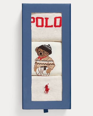 Γυναικείες Κάλτσες Polo Ralph Lauren - Clrd Br Gtbx-Crew Sock-3 Pack
