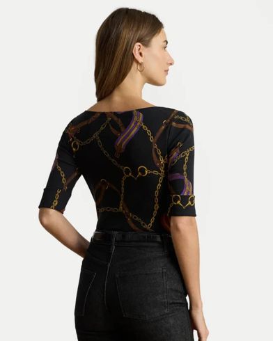 Ralph Lauren - Judy-Mid Sleeve-T-Shirt  