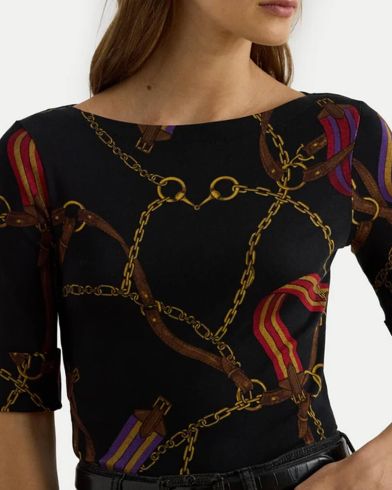 Ralph Lauren - Judy-Mid Sleeve-T-Shirt  