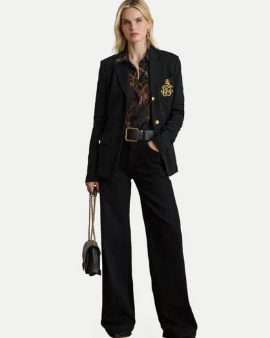 Ralph Lauren - Kristy-Long Sleeve-Button Front Shirt