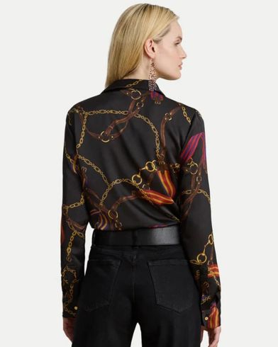 Ralph Lauren - Kristy-Long Sleeve-Button Front Shirt