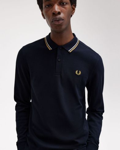 Fred Perry - Ls Twin Tipped Fp Shirt    