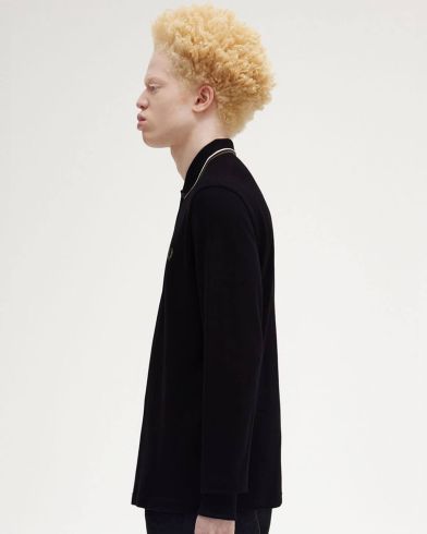 Ανδρική Polo Μακρυμάνικη Μπλούζα Fred Perry - Tls Twin Tipped