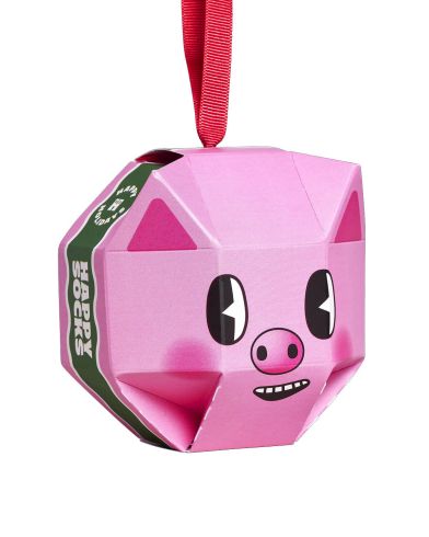 Γυναικείες Κάλτσες Happy Socks 1 Ζευγάρι - Holiday Pig Sock