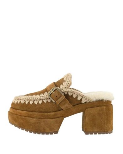 Γυναικείες Πλατφόρμες Clogs MOU - With Buckle Strap