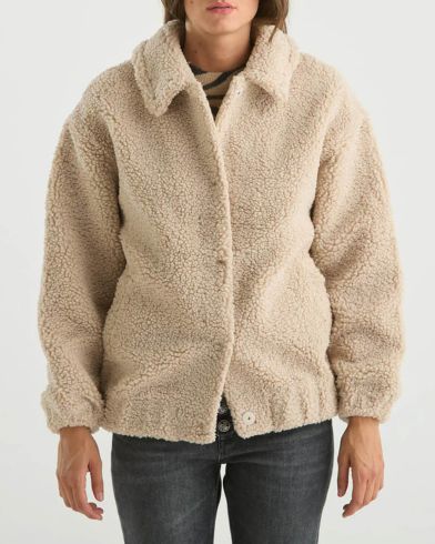 Γυναικείο Jacket Mc2 Saint Barth - Jeanne Teddy-Sb Patch 10