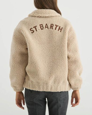 Γυναικείο Jacket Mc2 Saint Barth - Jeanne Teddy-Sb Patch 10
