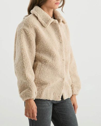 Γυναικείο Jacket Mc2 Saint Barth - Jeanne Teddy-Sb Patch 10