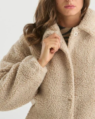 Γυναικείο Jacket Mc2 Saint Barth - Jeanne Teddy-Sb Patch 10