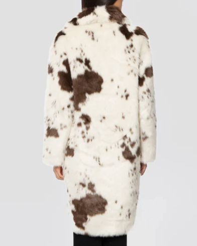 Mc2 Saint Barth - Rouge Fur-Woman Coat-Cow 10  