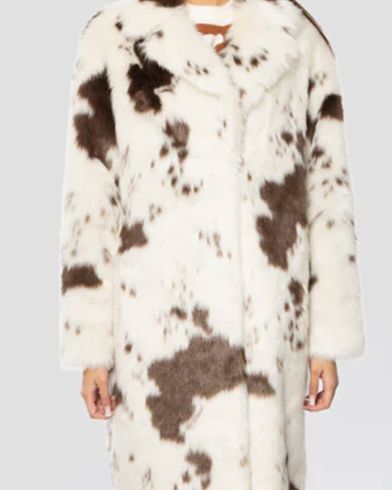 Mc2 Saint Barth - Rouge Fur-Woman Coat-Cow 10  