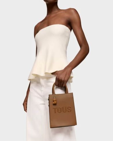 Γυναικεία Τσάντα Mini Bolso Pop Tous Brenda Camel