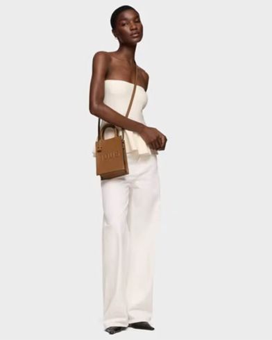 Γυναικεία Τσάντα Mini Bolso Pop Tous Brenda Camel