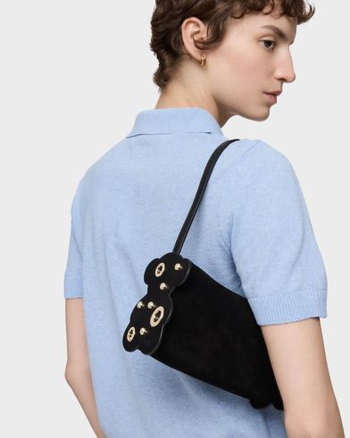 Tous - Bolso De Hombro S. T Salsi Negro-Dorado