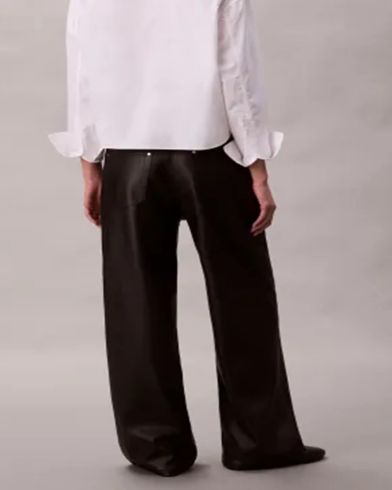 Γυναικείο Παντελόνι Calvin Klein - Faux Leather 5Pkt