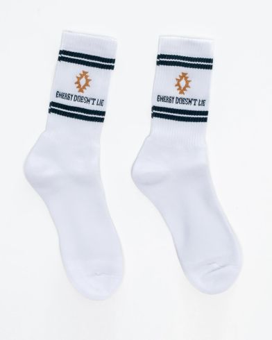 Γυναικείες Κάλτσες Peace And Chaos - Energy White
