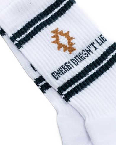 Γυναικείες Κάλτσες Peace And Chaos - Energy White