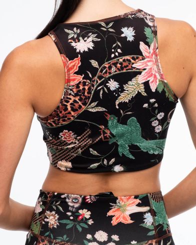 Γυναικεία Crop Μπλούζα Peace And Chaos - Sacred Wild Sports