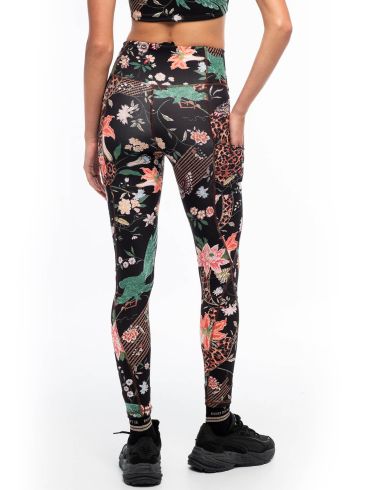 Γυναικείο Κολάν Peace And Chaos - Sacred Wild Sports -with pockets