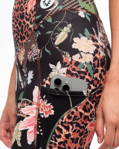 Γυναικείο Κολάν Peace And Chaos - Sacred Wild Sports -with pockets