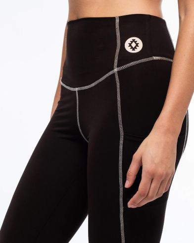 Γυναικείο Κολάν Peace And Chaos - Panther Sports -with pockets