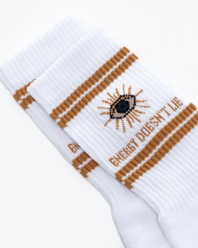 Γυναικείες Κάλτσες Peace And Chaos - 3Rd Eye White