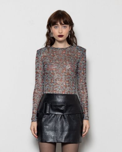 Γυναικεία Μακρυμάνικη Μπλούζα Mallory The label - Rebel roseTulle