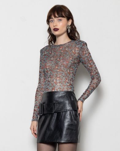 Γυναικεία Μακρυμάνικη Μπλούζα Mallory The label - Rebel roseTulle