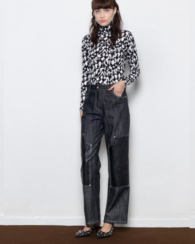 Γυναικείο Παντελόνι Mallory The label - Buckle up