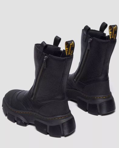 Γυναικεία Μποτάκια Dr Martens - Dmxl Rigger Lunar + Rubber Grain Leather