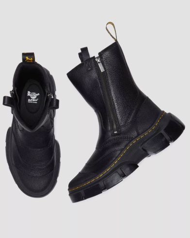 Γυναικεία Μποτάκια Dr Martens - Dmxl Rigger Lunar + Rubber Grain Leather
